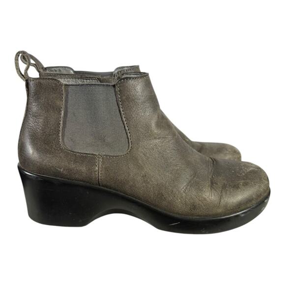 Alegria Shoes - Alegria By PG Lite Boots Women’s Size 6 Ever Stonewall Chelsea Gray Leather EVE
